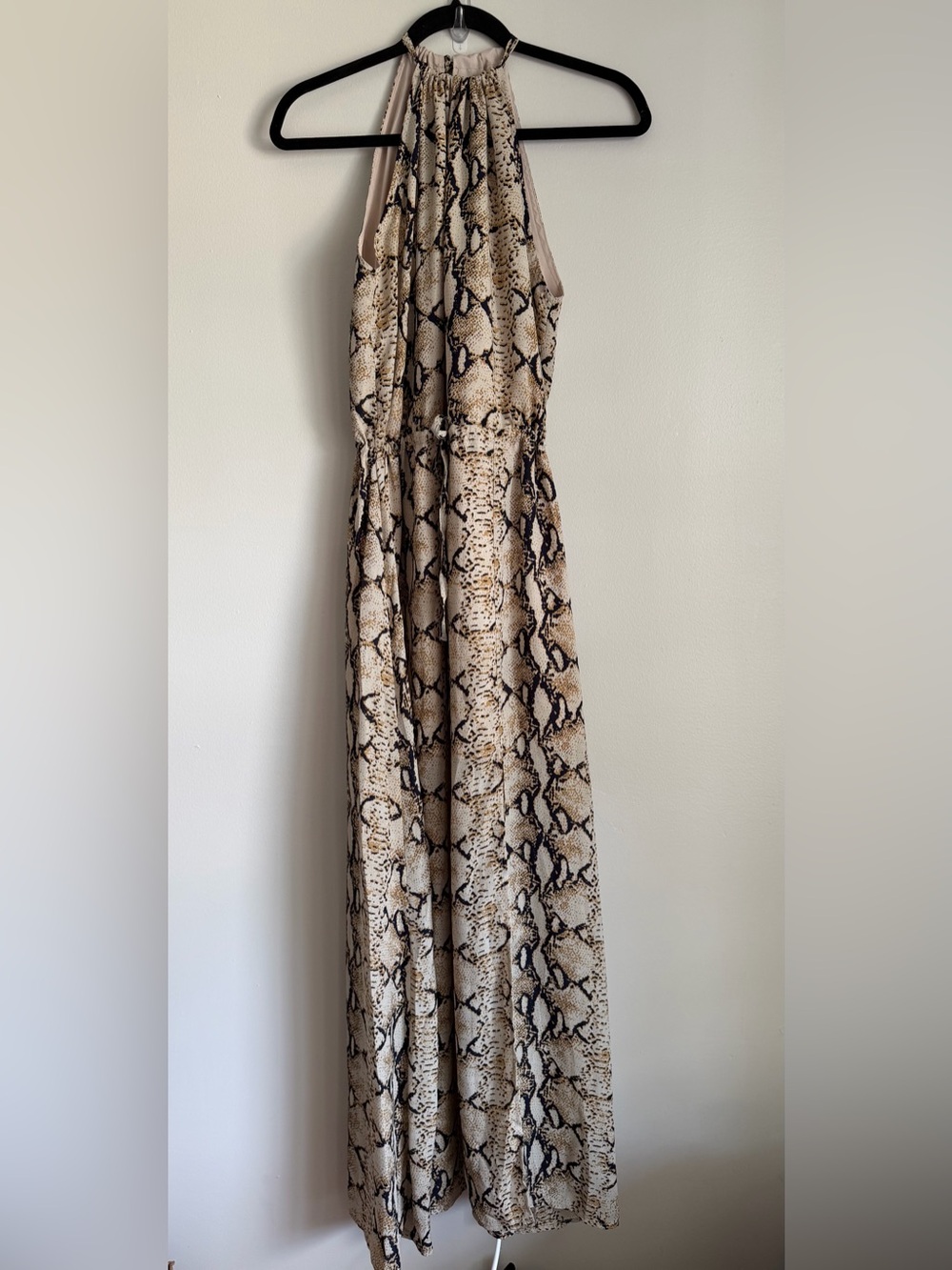 Zesica-Snake Print Maxi Dress NWT size S